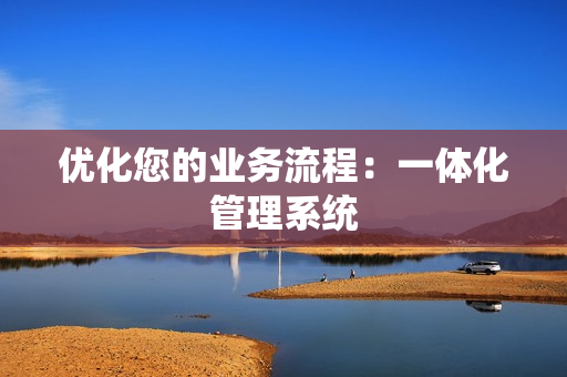 優(yōu)化您的業(yè)務(wù)流程：一體化管理系統(tǒng)